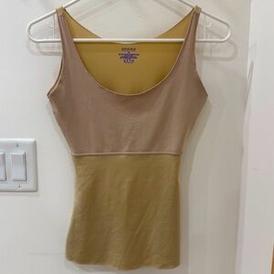 ✅SPANX small Hide & Sleek Shaping Camisole Tank Top Shapewear Slimming Smoothing